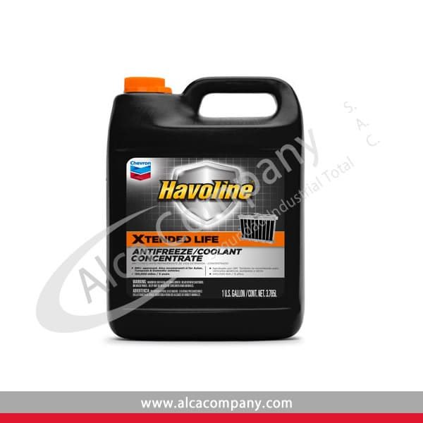 Havoline Extended Life Antifreeze/Coolant PERU ⋆ Alca Company