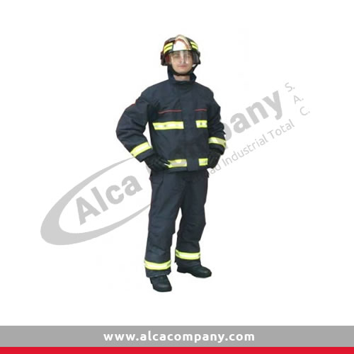 Traje completo de bombero para uso profesional