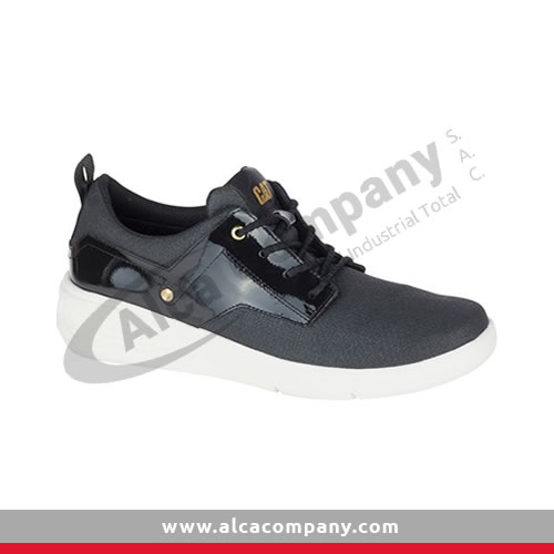 BOTIN CAT GLINT CANVAS BLACK_PERU