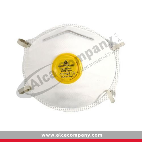 CAJA DE 5 MASCARILLAS FILTRANTES FFP2 - N95 DE FIBRA SINTÉTICA NO TEJIDA BLANCO