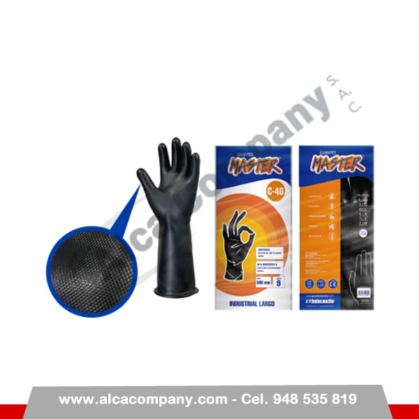 GUANTE MASTER INDUSTRIAL LARGO C-40